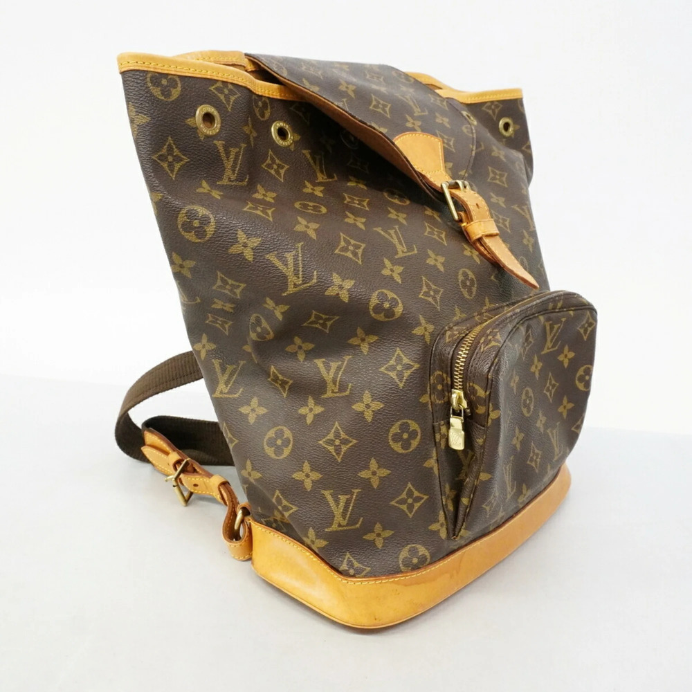 LOUIS VUITTON Authentic Brown Monogram Backpack - Picture 2 of 14